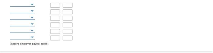 has a gross payroll for January amounting to $460,000. The following amounts