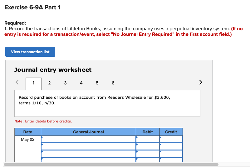 [The following information applies to the questions displayed below.) Littleton Books has