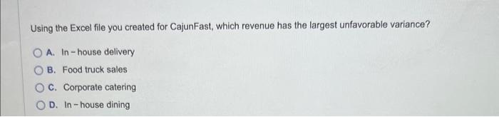 using the IF function. If the variance in a given row is