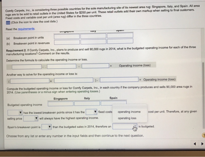 unit (area rug) differ in the three countries n to view the