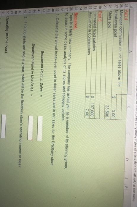 of shirt stores carry many styles of shirts that are all sold