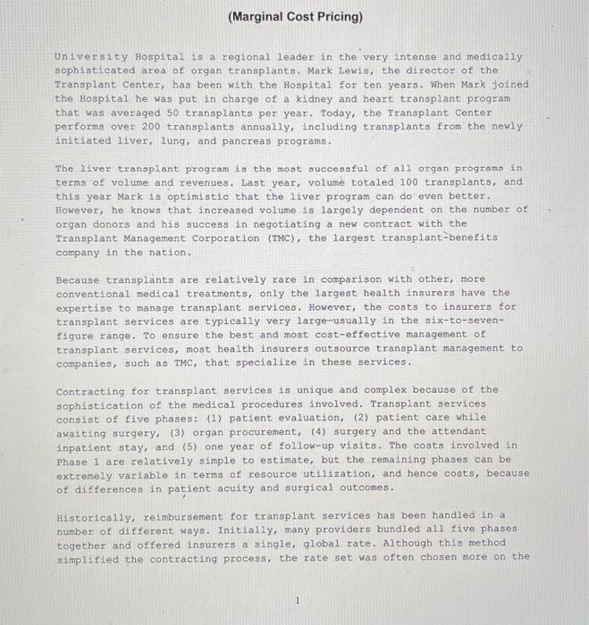  please help me answer/understand questions 1-7 based on the information given!