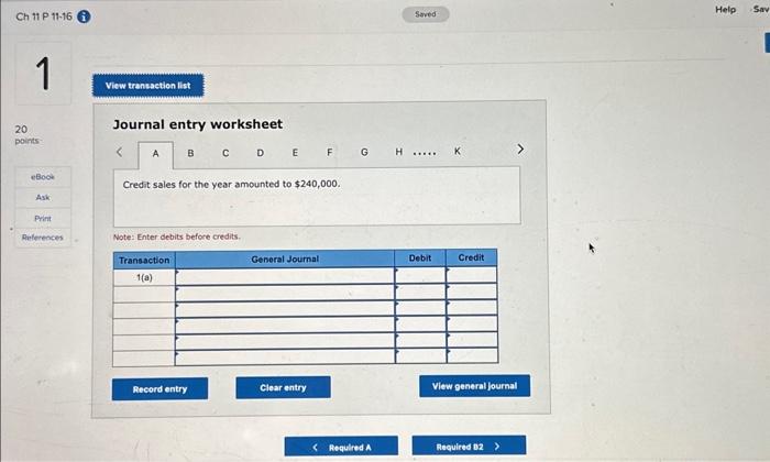 accounts recelvable, $252,000. 3. Purchased imventory on account, $168,000. 4. Issued 500