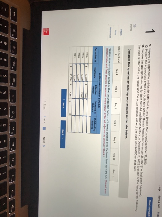 specified annual payments of $11,000 beginning December 31, 2018, the beginning of