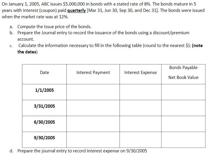 Please answer all 4 parts to this one question or let someone