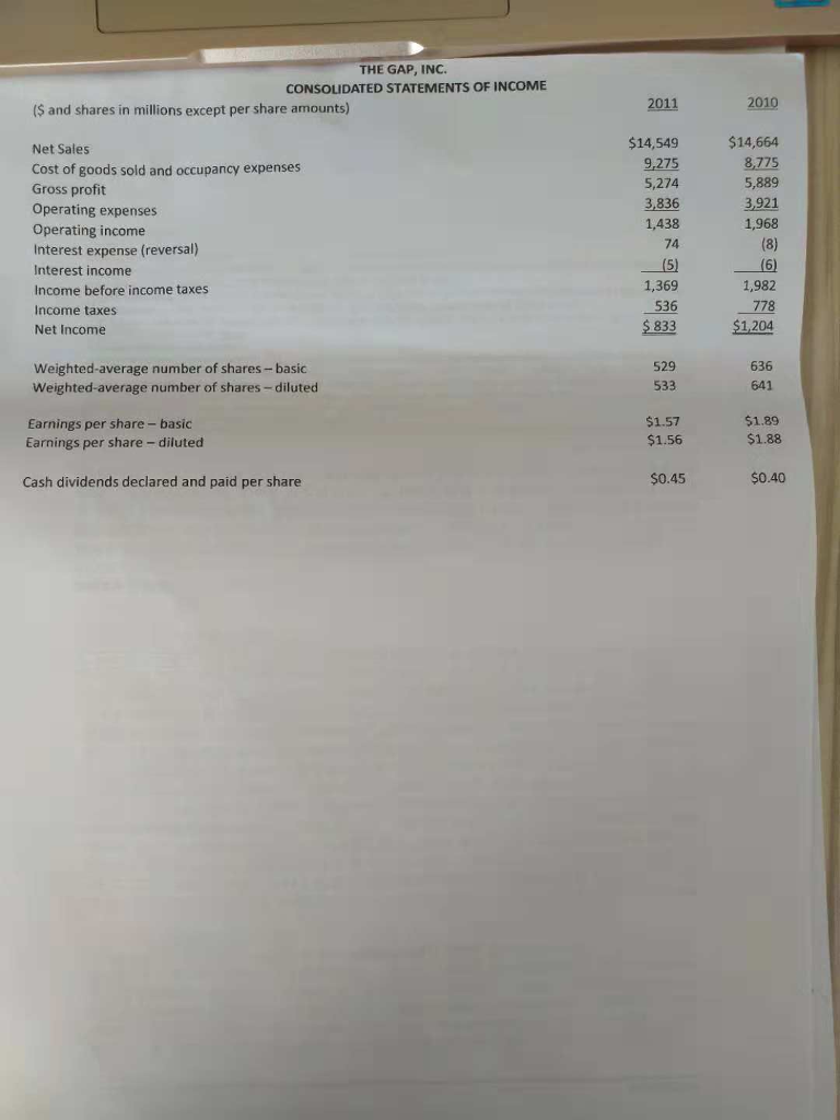 January 29, 2011; 52-week fiscal year ended January 30, 2010) "We operate
