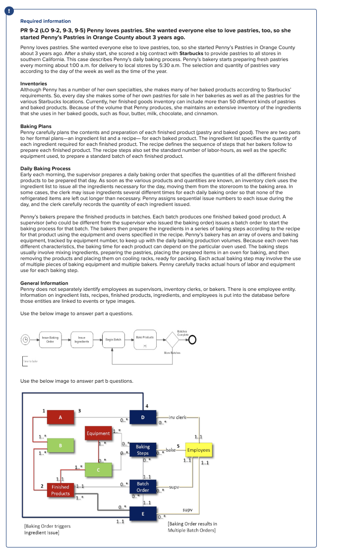  Required information Required: d. Using the case information, fill in the