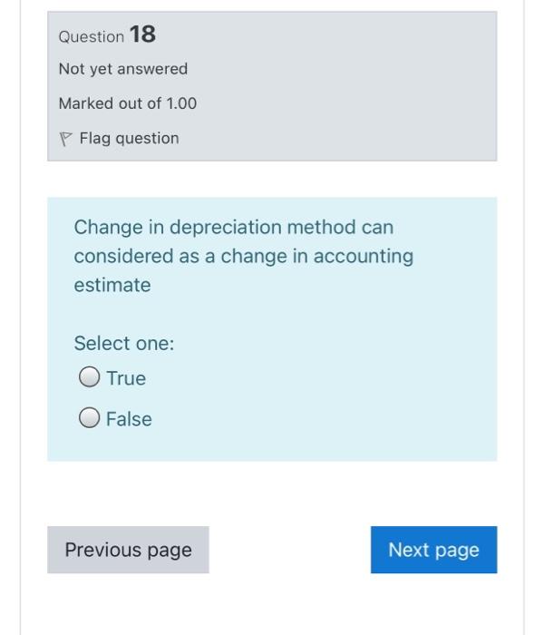 Flag question A company uses fair value because it is: Select one:
