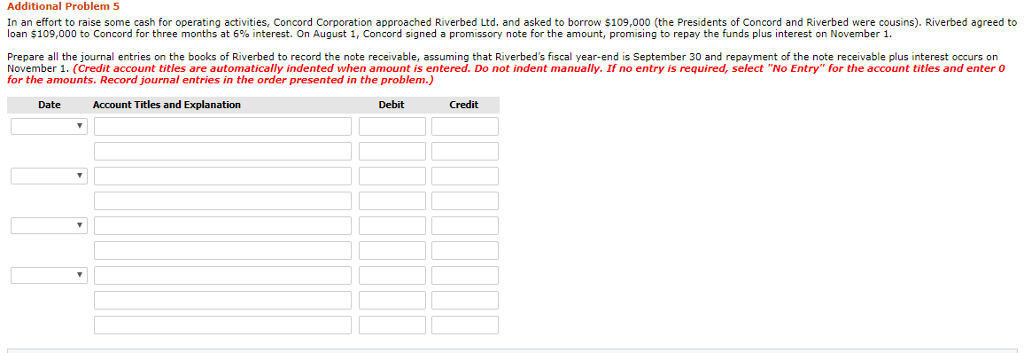  Answer in detail please. Additional Problem 5 In an effort to