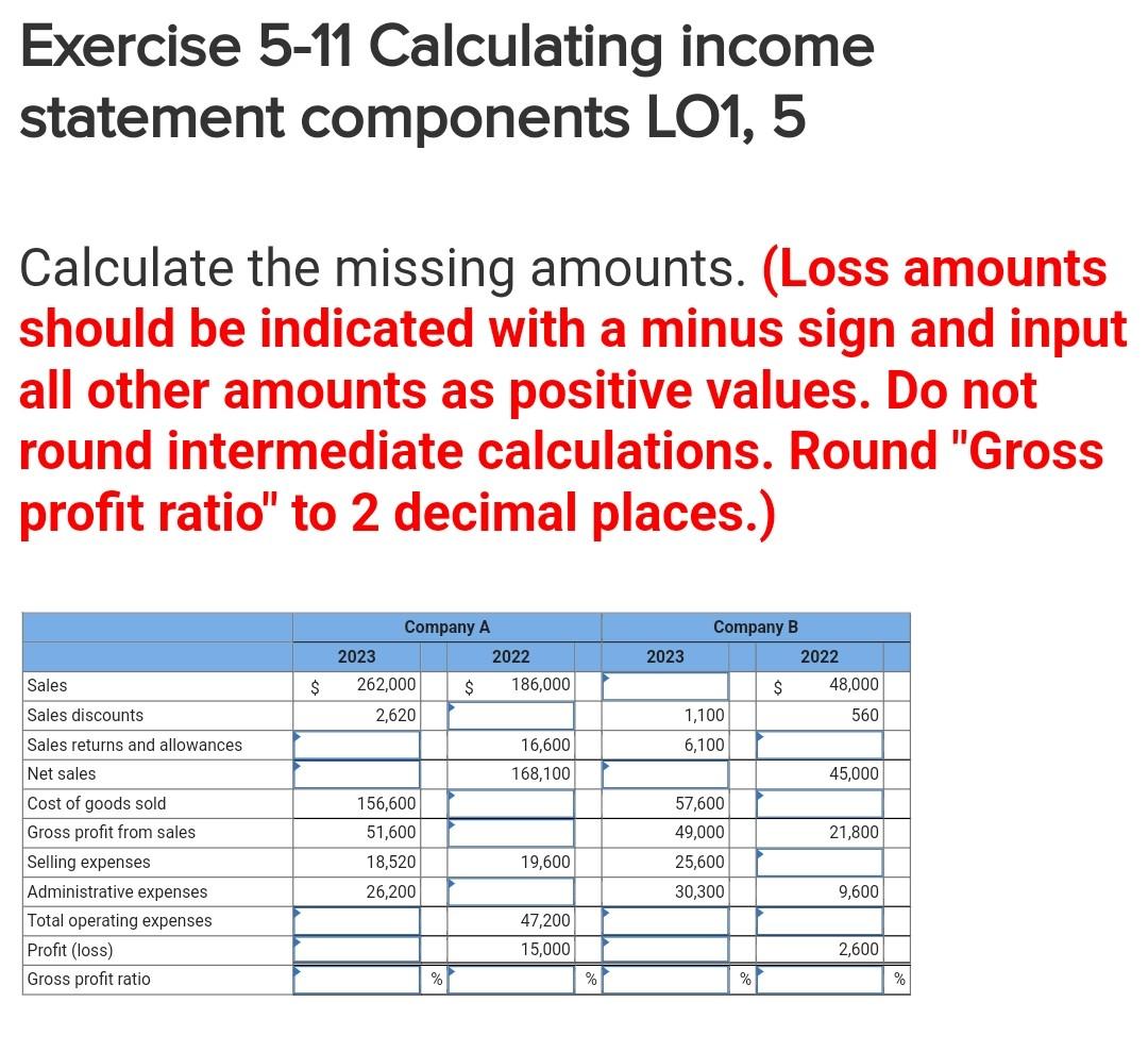  Solve this question by making tables like in the pic. Exercise