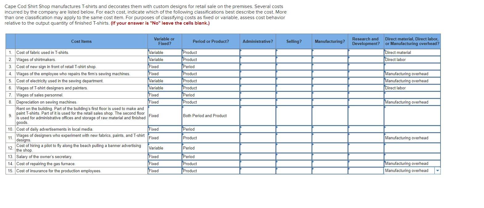 Does everything look right so far? I'm stumped on the rest!