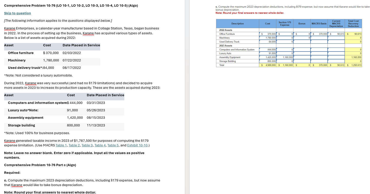  Please help me with the last part with the same format