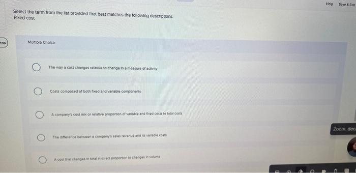 need help with question 13 Select the term from the list provided