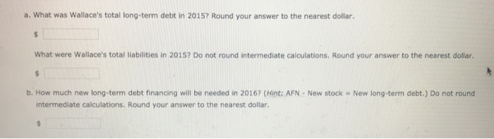 Landscaping's total assets were $1.4 million and its accounts payable were $305,000.