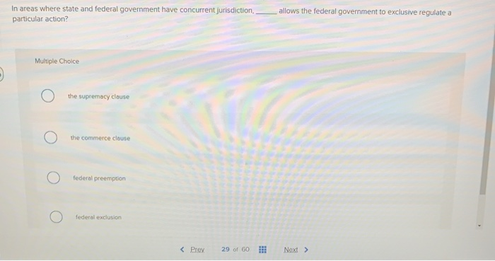 can conduct a search on personal property only if they have a