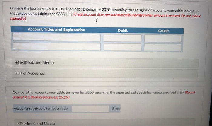 to receivables. 1. Sales on account 2. Sales returns and allowances 3.