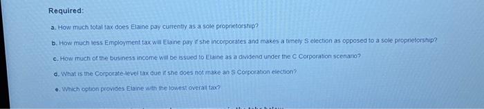 she incorporates and makes a timely S election as opposed to a