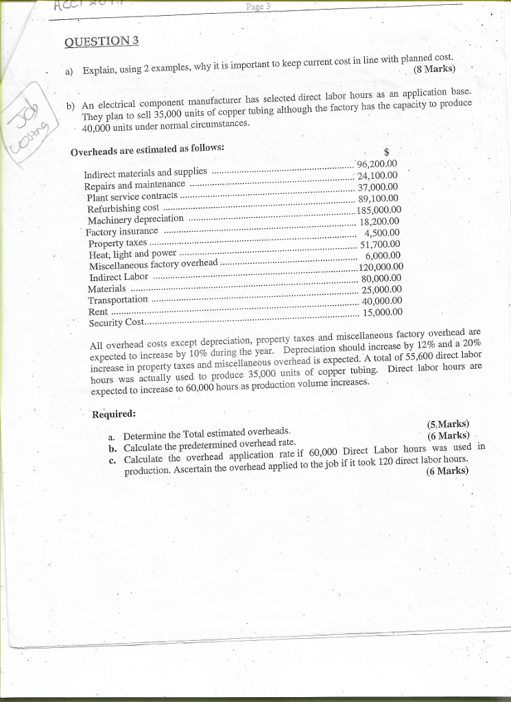  Page 3 STION 3 .a) Explain, using 2 examples, why it