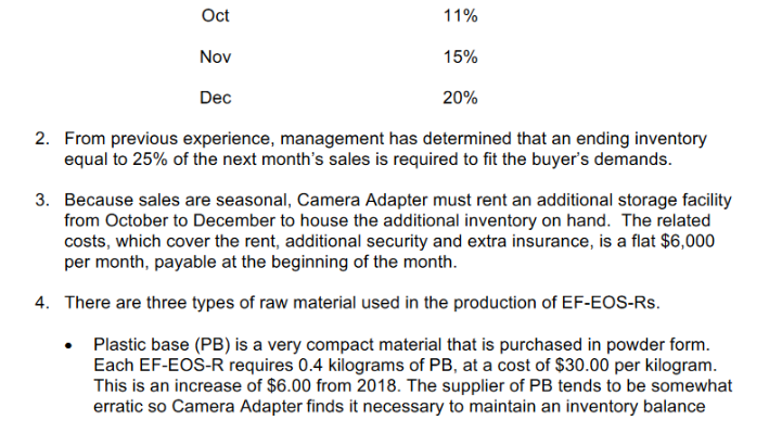that manufactures and sells a single product, which they call a EF-EOS-R.
