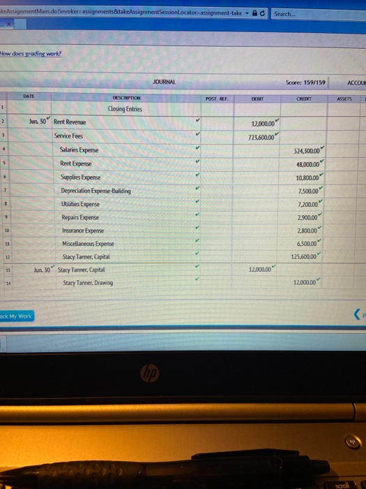 For the Year Ended June 30, 2019 Revenues: Rent revenue $12.000.00 Service
