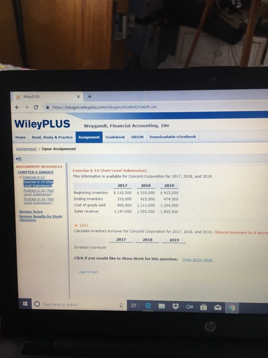  c https://edugen.w udent/mainfr.uni Weygandt, Financial Accounting, 10e Home Read, Study &