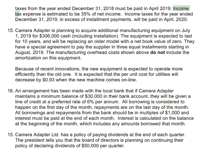 each* For the year ended December 31, 2019: 100,000 units at $50.00