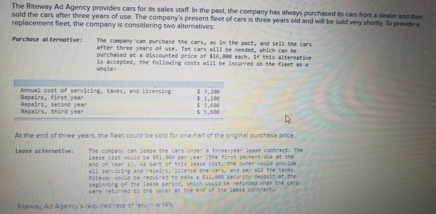 I do not understand this at all! please help! The Riteway