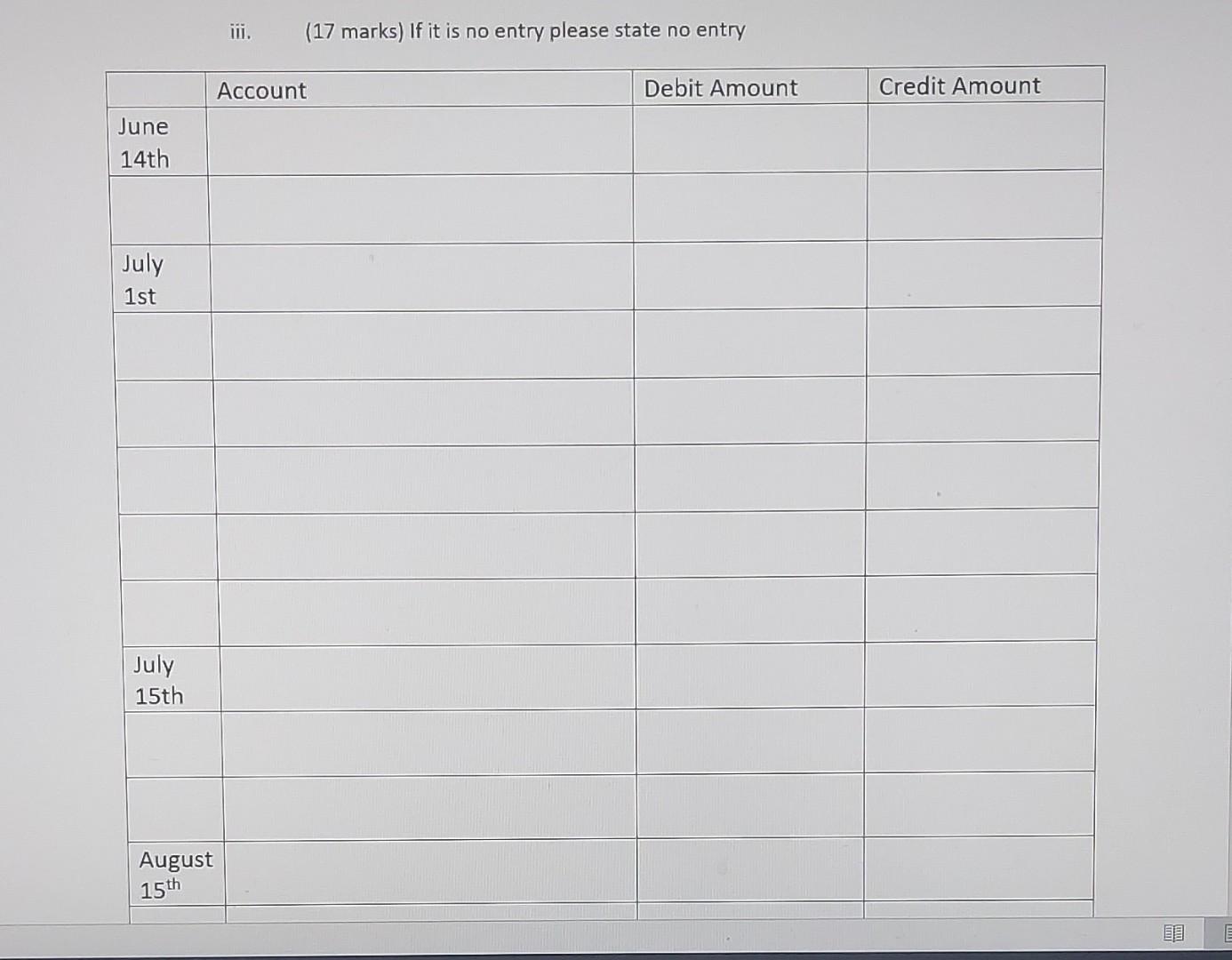 repaid in one year from now. Frosty Inc. borrows fund at a