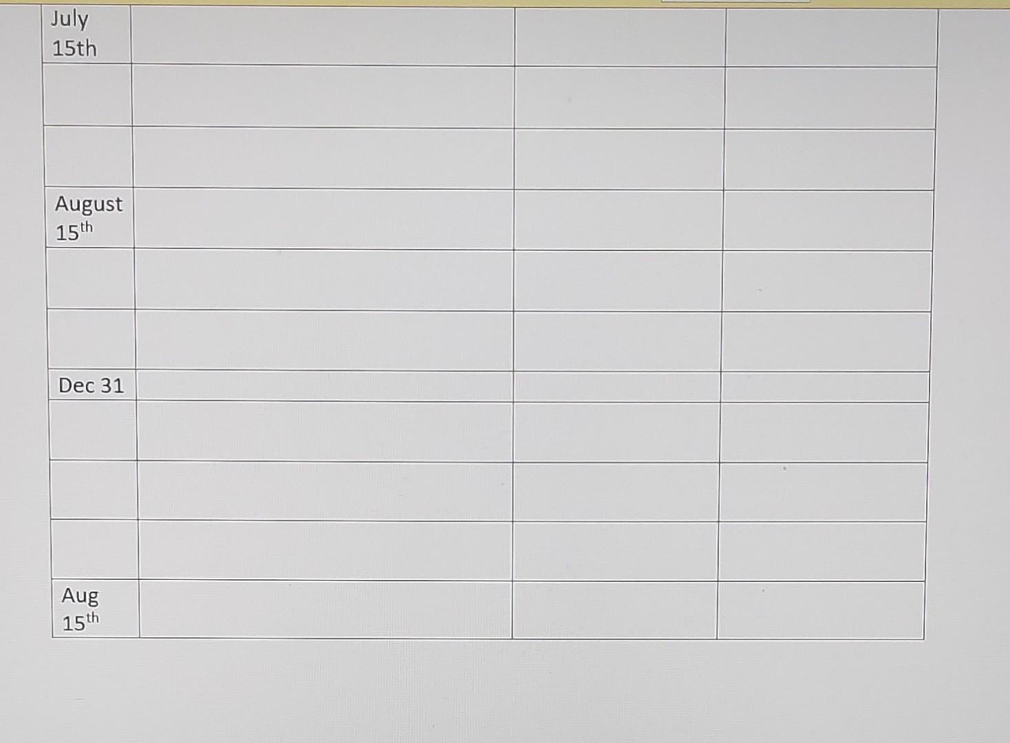 rate of 5%. Icicle Inc. has various loans at 7% interest. The