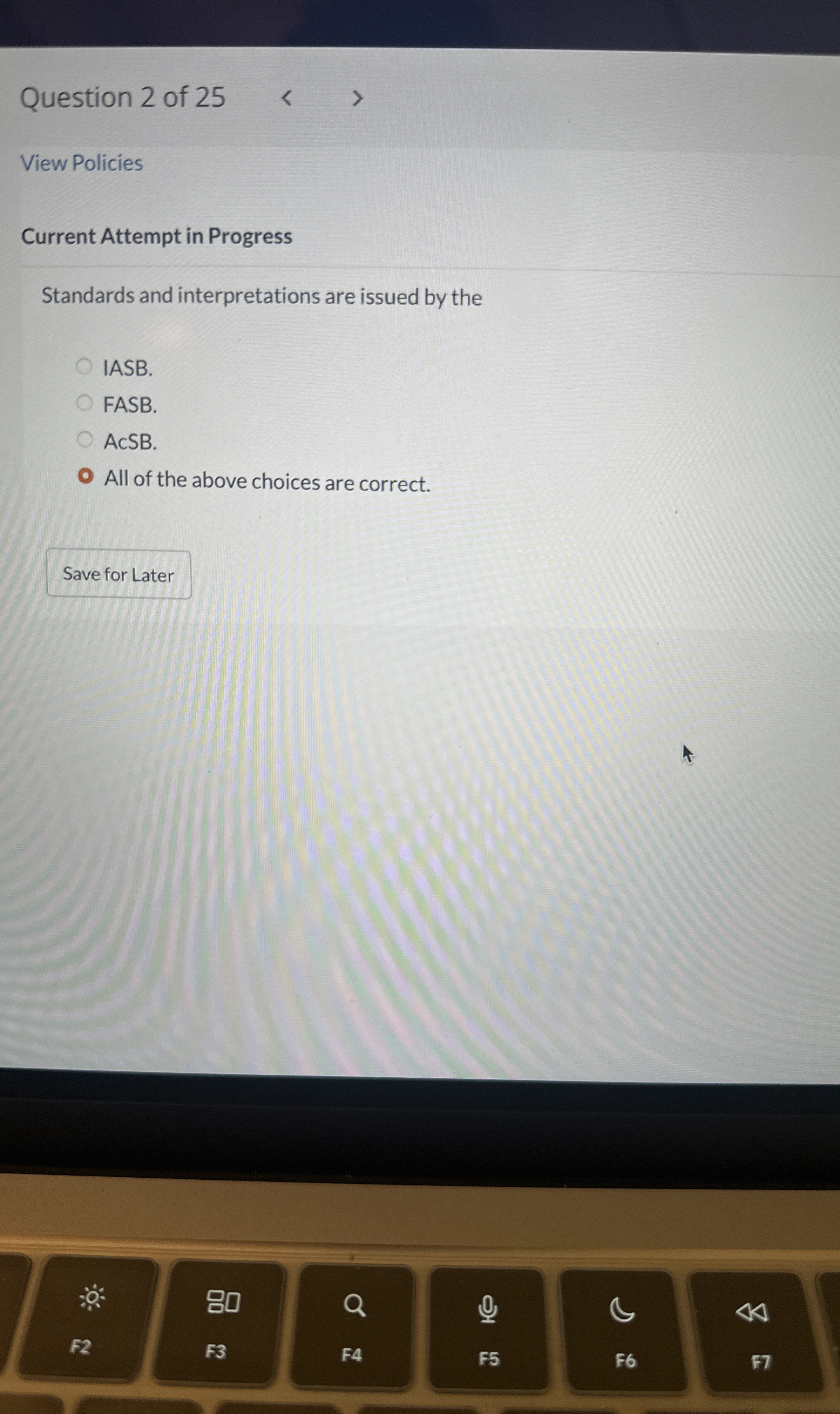  Current Attempt in Progress Standards and interpretations are issued by the