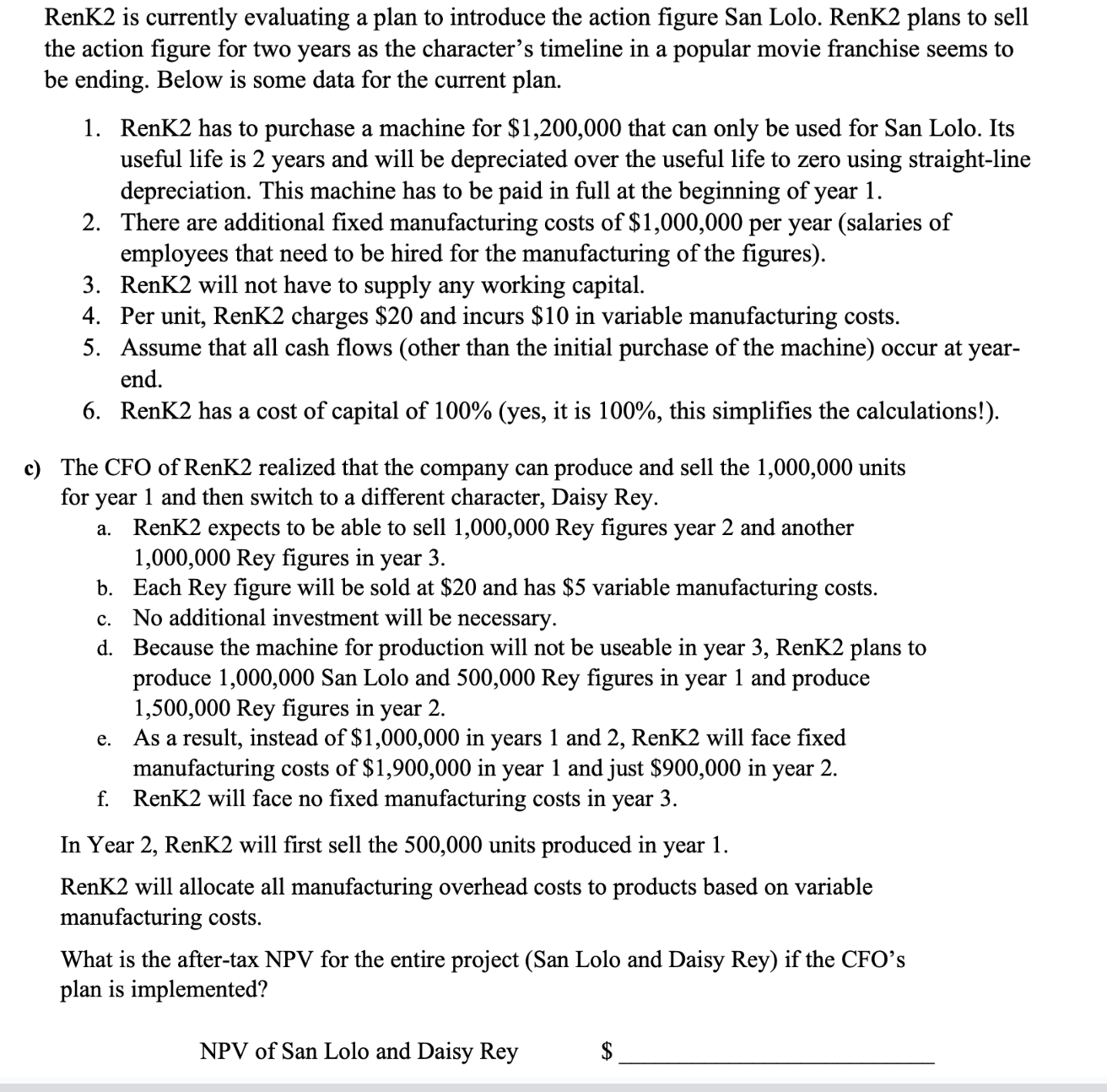  RenK2 is currently evaluating a plan to introduce the action figure