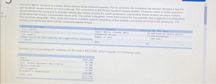  2. Compute the activity rates for the activity cost pools (Round