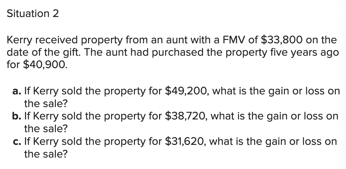 \hline c. Tax on gain on sale & \\ \hline d. Tax