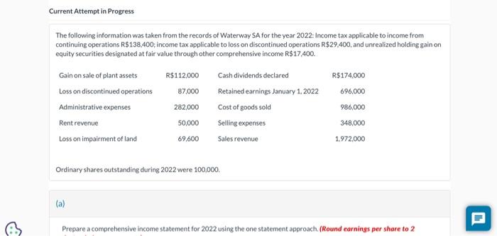  Current Attempt in Progress The following information was taken from the