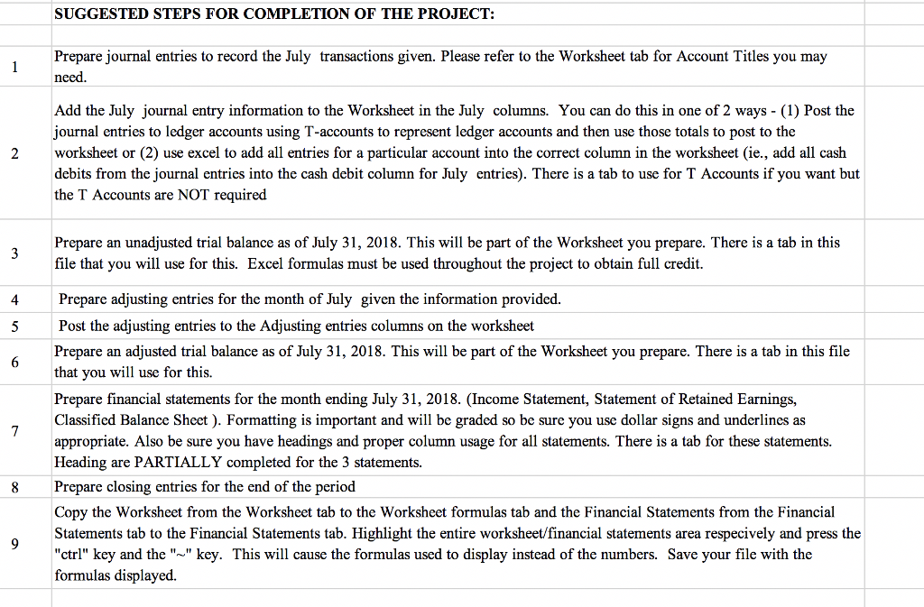 15 before 5pm - You must submit your completed July Journal entries,