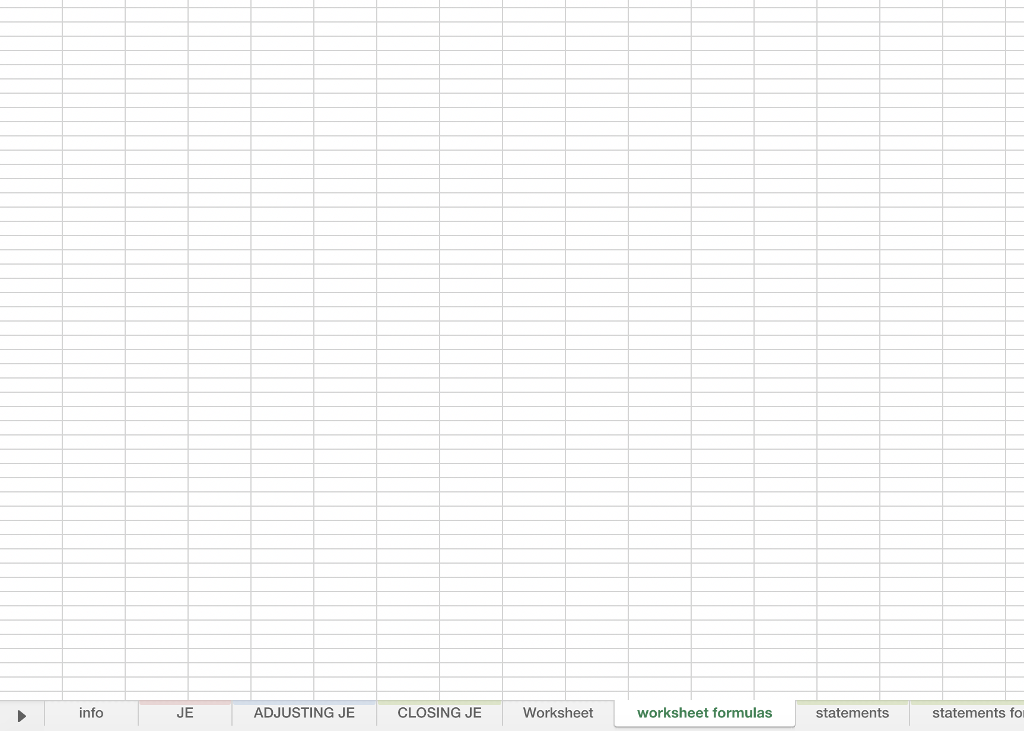 complete through the Trial Balance. Your file must be named correctly -