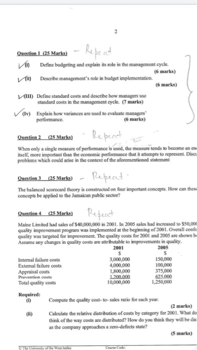  answer only question 1 please Question 1 (25 Marks) 0 Define