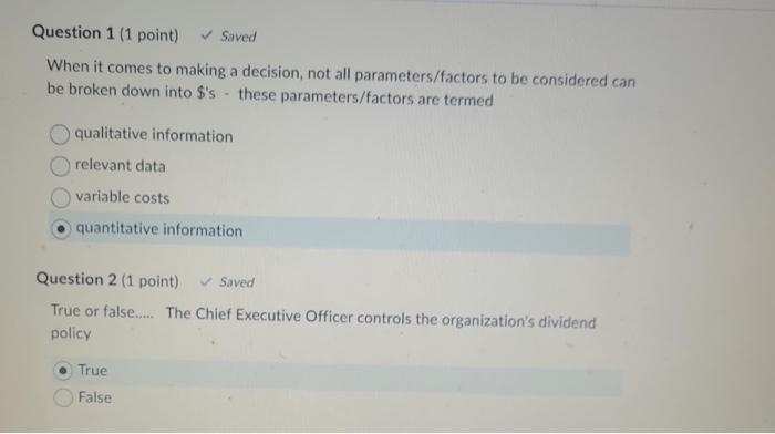 as having a life shorter than 3 years True False True or