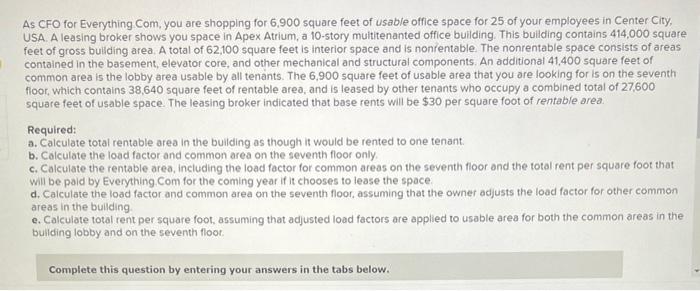 this is a real estate question pls help As CFO for Everything