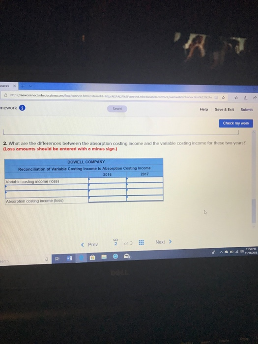 unit) 58e,e00 1,16e,ee0 Gross margin selling and administrative expenses Net income 315,000