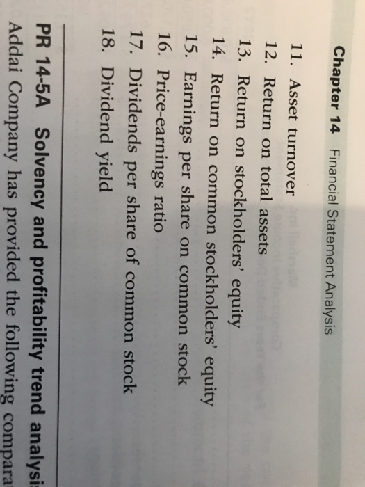profitability days' The comparative financial statements of Marshall Inc. are as follows.