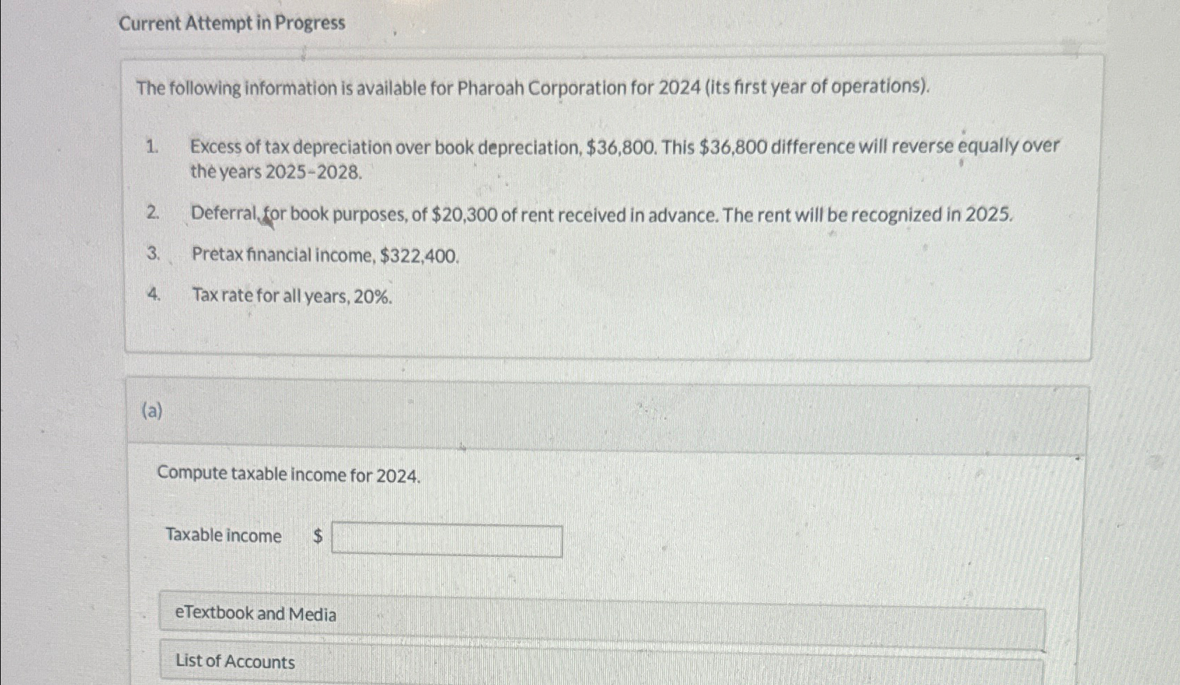  Current Attempt in Progress The following information is available for Pharoah