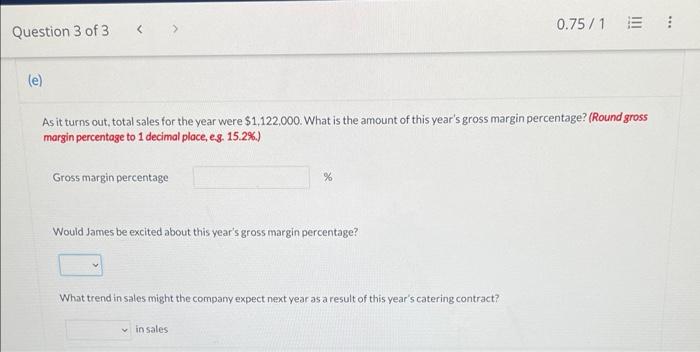 it would be low relative to sales. Here are the transactions and