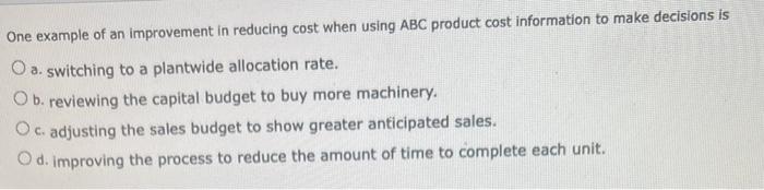 factory overhead rate? a. It is often inaccurate. b. It is expensive