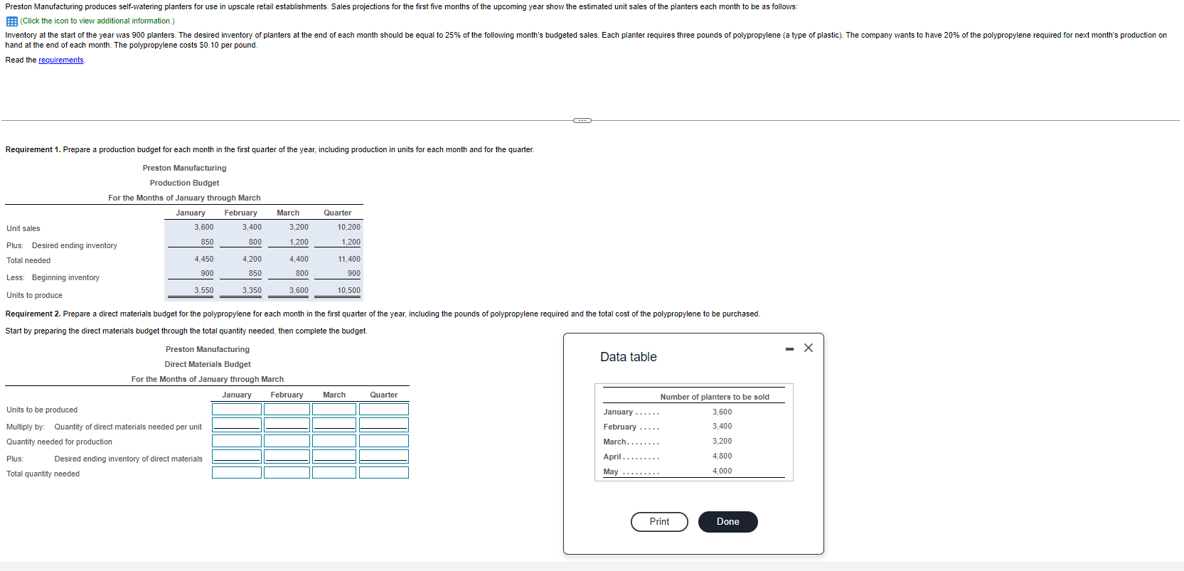  (Click the icon to view additional information.) hand at the end