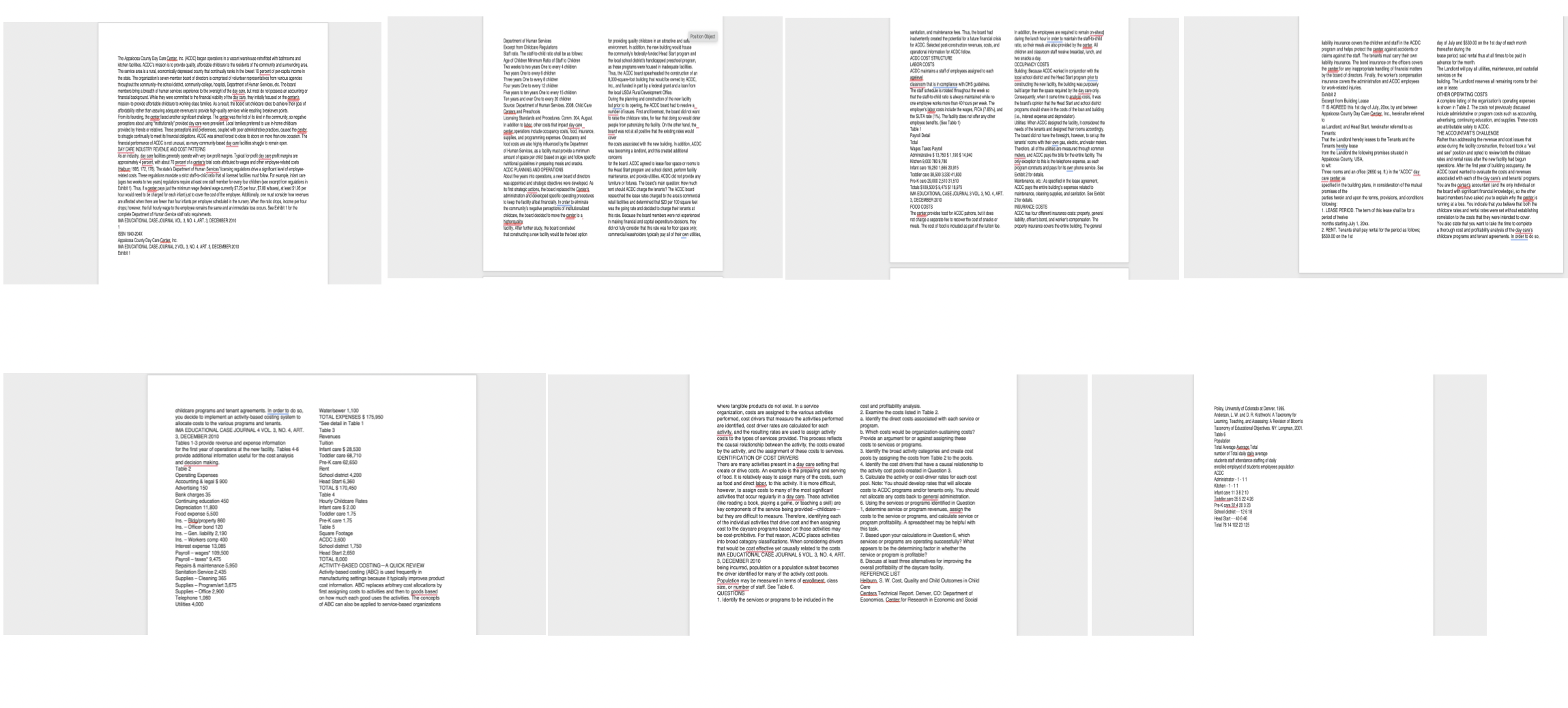  3. Identify the broad activity categories and create cost pools by