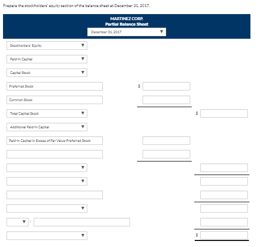 authorized) Paid-in Capital in Excess of Par Value-Preferred Stock Paid-in Capital in