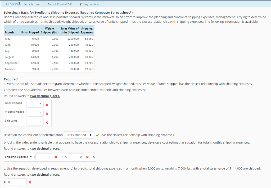 Please do part (a) (b) and (c). Please show all your work.