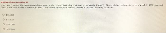 O at the end of the year when actual costs are known.