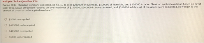 means of a predetermined overhead rate